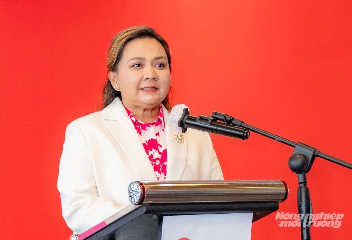 Bà Rose Chitanuwat, Giám đốc Chuỗi dự án ASEAN Informa Markets. Ảnh: Nguyễn Thủy. Bà Rose Chitanuwat, Giám đốc Chuỗi dự án ASEAN Informa Markets. Ảnh: Nguyễn Thủy.